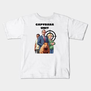 Capybara Unit Kids T-Shirt